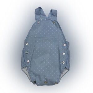 NWOT Mi Lucero Light Blue Plumetti Swiss Dot Sunbubble
